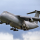 A Lockheed C-5B Galaxy lands at Fairford, England in 2012 (Oleg Belyakov)